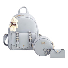 Load image into Gallery viewer, 3pcs/set Women Backpack