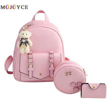 Load image into Gallery viewer, 3pcs/set Women Backpack