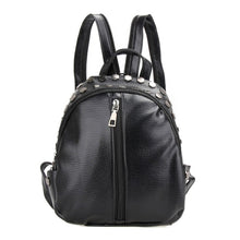 Load image into Gallery viewer, Rivet Mini Backpack Women Teenage Girl