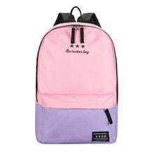 Load image into Gallery viewer, Fashion Teenage School Backpack Women