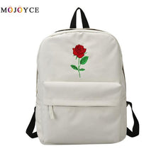 Load image into Gallery viewer, Canvas Women Backpack Causal Travel Sunny Letter