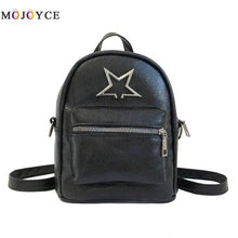 Load image into Gallery viewer, Cute Star Women  Leather Backpacks