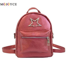 Load image into Gallery viewer, Cute Star Women  Leather Backpacks