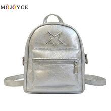Load image into Gallery viewer, Cute Star Women  Leather Backpacks
