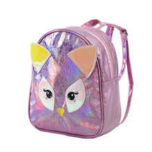 Load image into Gallery viewer, Women Cartoon Animal Mini Backpack Laser  Leather