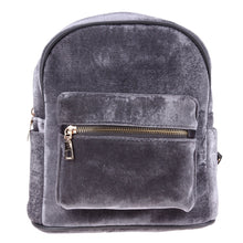 Load image into Gallery viewer, Women Stylish Cool Velvet Small Size Back pack