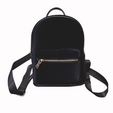 Load image into Gallery viewer, Women Stylish Cool Velvet Small Size Back pack