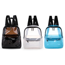 Load image into Gallery viewer, Transparent Women Backpack Teenage Girls