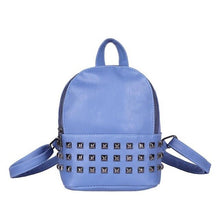Load image into Gallery viewer, 21 colors Fashion Rivet Women Backpack