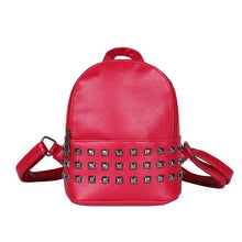 Load image into Gallery viewer, 21 colors Fashion Rivet Women Backpack