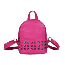 Load image into Gallery viewer, 21 colors Fashion Rivet Women Backpack