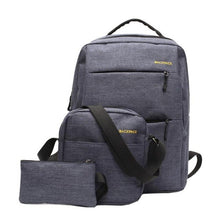 Load image into Gallery viewer, 3pcs/set Casual Oxford Women Backpack