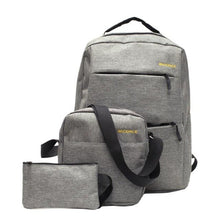 Load image into Gallery viewer, 3pcs/set Casual Oxford Women Backpack
