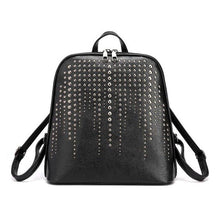 Load image into Gallery viewer, New Fashion Rivet Bead Leather Women Backpack