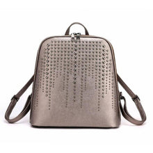 Load image into Gallery viewer, New Fashion Rivet Bead Leather Women Backpack