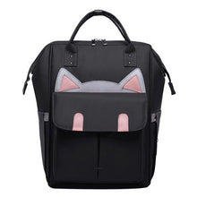 Load image into Gallery viewer, Cat Ear Waterproof Mommy Travel Backpack Large Capacity Maternity Stroller Hook Baby Nursing Diaper Bags