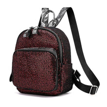 Load image into Gallery viewer, Glitter Sequins Mini Women Backpack