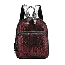 Load image into Gallery viewer, Glitter Sequins Mini Women Backpack